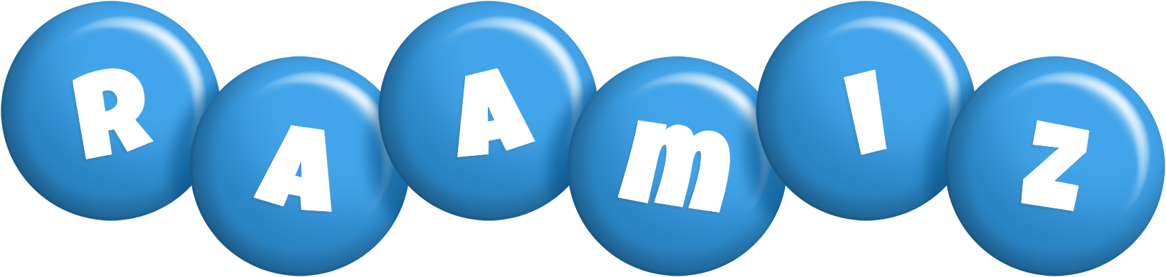 Raamiz candy-blue logo