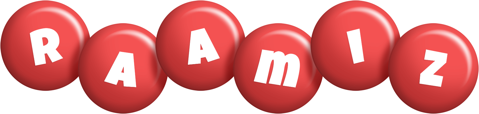 Raamiz candy-red logo