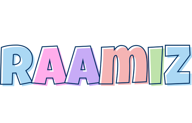 Raamiz pastel logo
