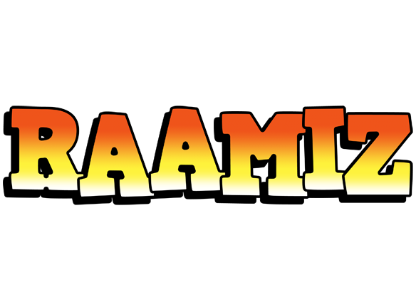 Raamiz sunset logo
