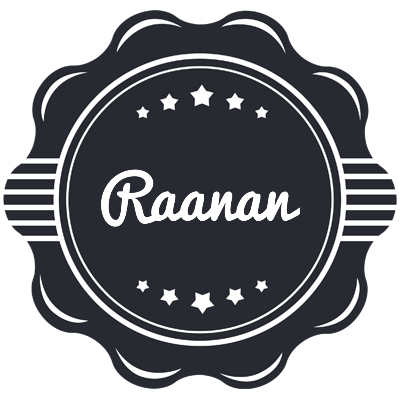 Raanan badge logo
