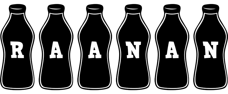 Raanan bottle logo