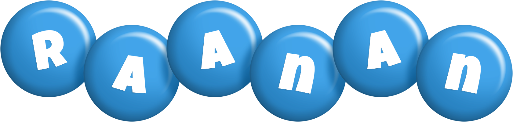 Raanan candy-blue logo
