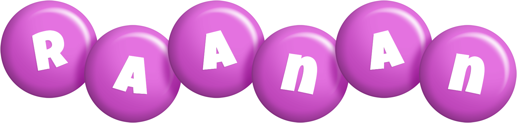 Raanan candy-purple logo