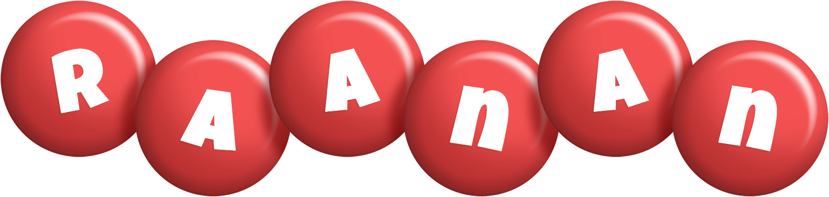 Raanan candy-red logo