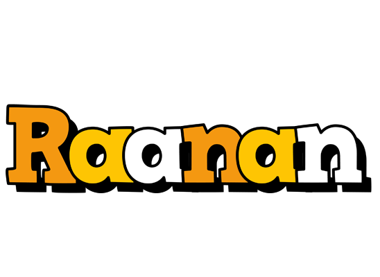 Raanan cartoon logo