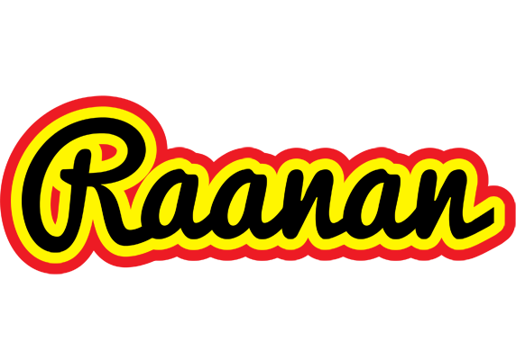 Raanan flaming logo