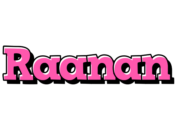 Raanan girlish logo