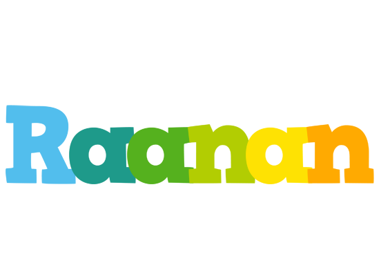 Raanan rainbows logo