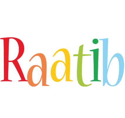 Raatib birthday logo