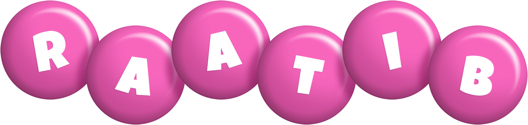 Raatib candy-pink logo