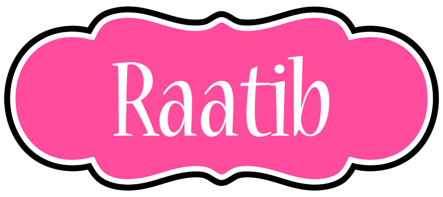 Raatib invitation logo