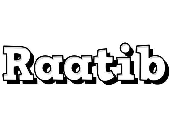 Raatib snowing logo