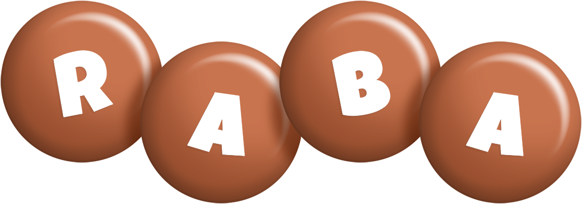 Raba candy-brown logo
