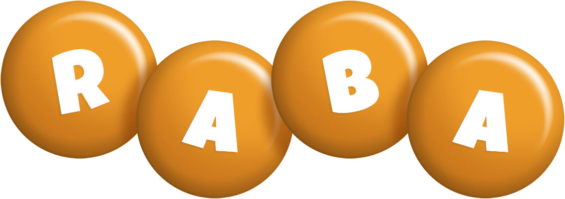 Raba candy-orange logo
