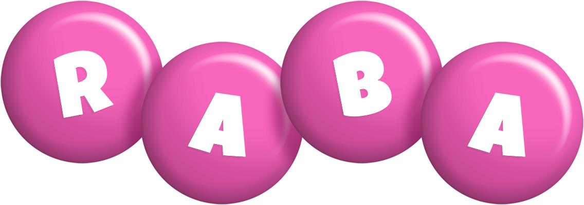 Raba candy-pink logo