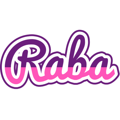 Raba cheerful logo