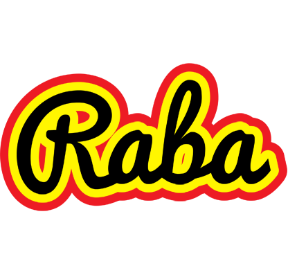 Raba flaming logo