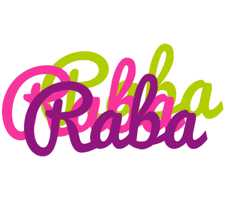 Raba flowers logo