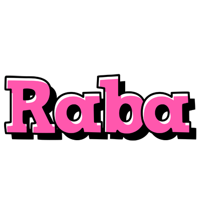 Raba girlish logo