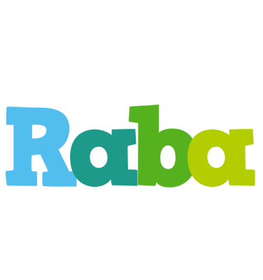 Raba rainbows logo