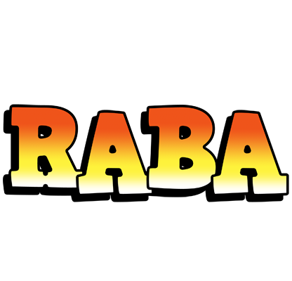 Raba sunset logo