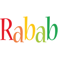 Rabab birthday logo