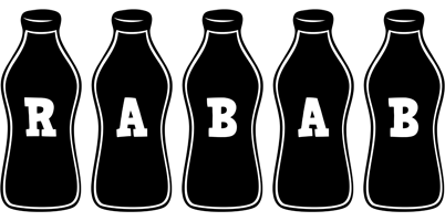 Rabab bottle logo