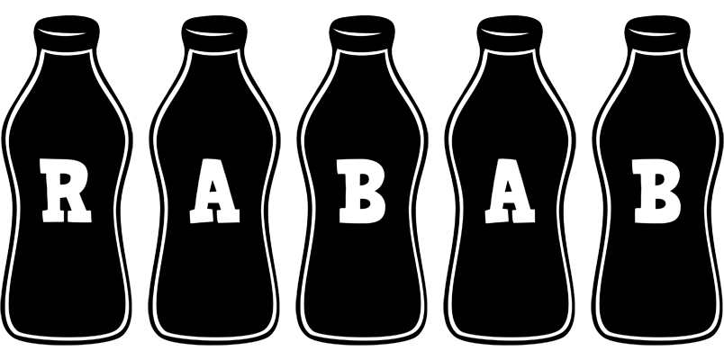 Rabab bottle logo