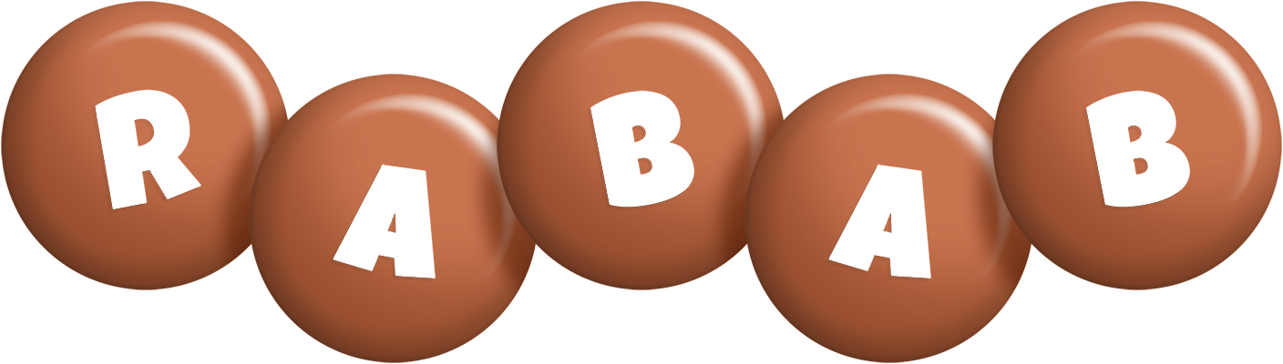 Rabab candy-brown logo