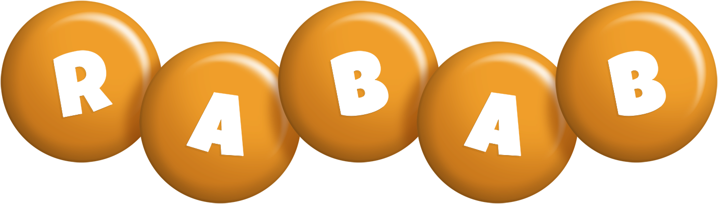 Rabab candy-orange logo