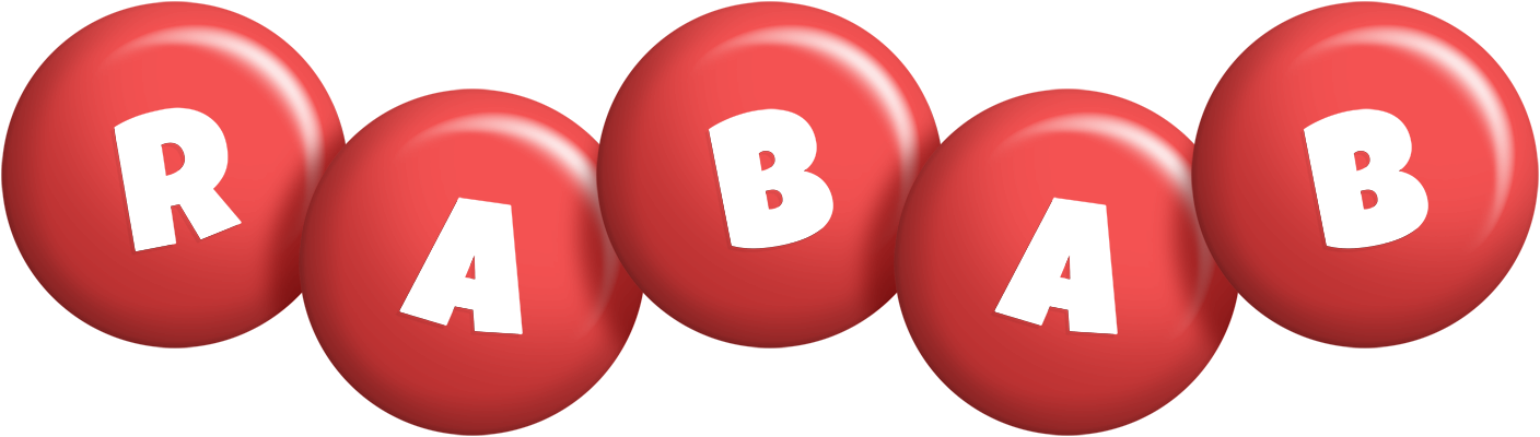 Rabab candy-red logo