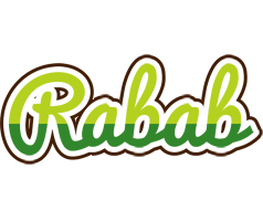 Rabab golfing logo