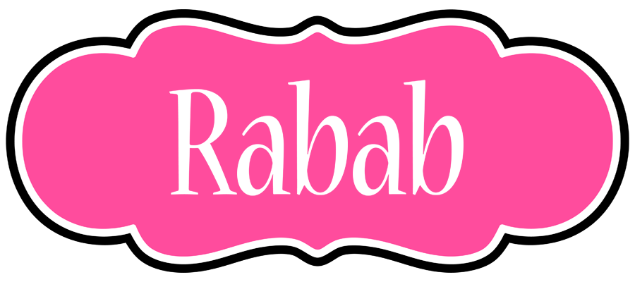 Rabab invitation logo