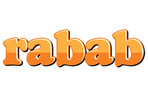 Rabab orange logo