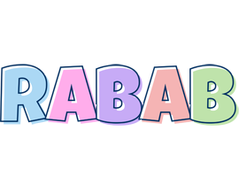 Rabab pastel logo