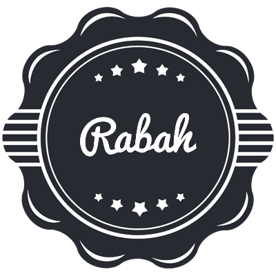 Rabah badge logo