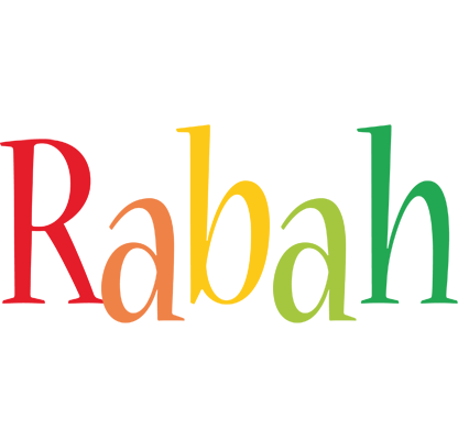 Rabah birthday logo