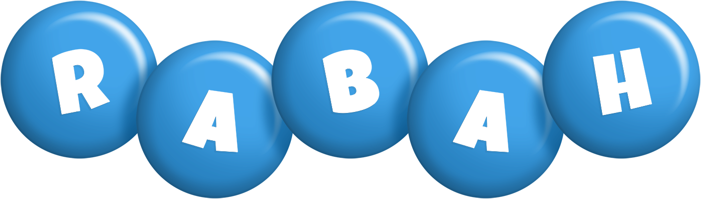 Rabah candy-blue logo