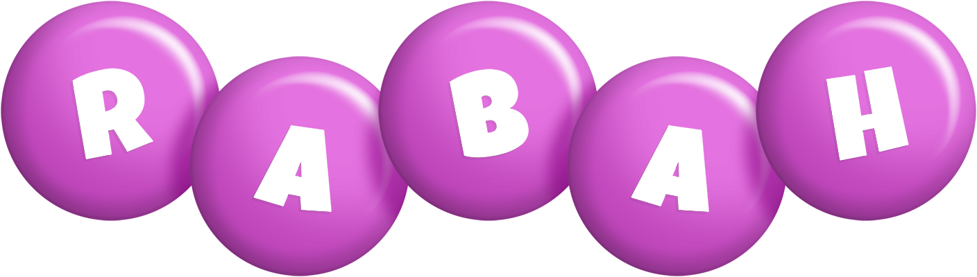 Rabah candy-purple logo