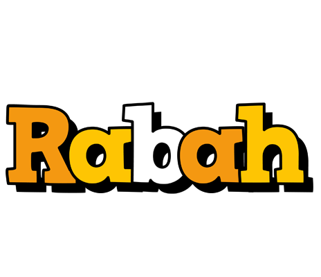Rabah cartoon logo