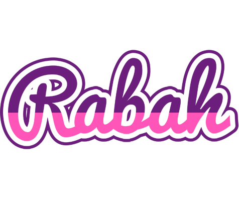 Rabah cheerful logo