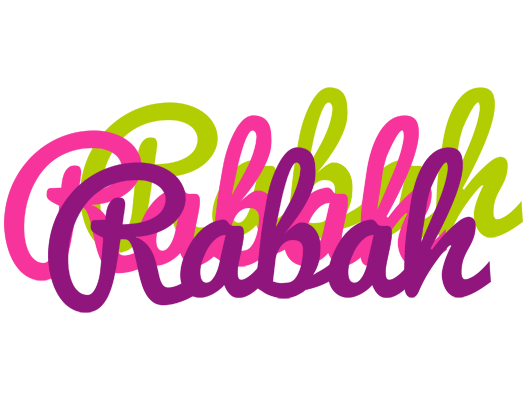 Rabah flowers logo