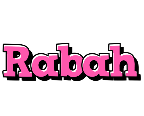 Rabah girlish logo