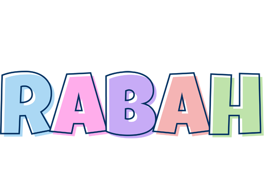Rabah pastel logo
