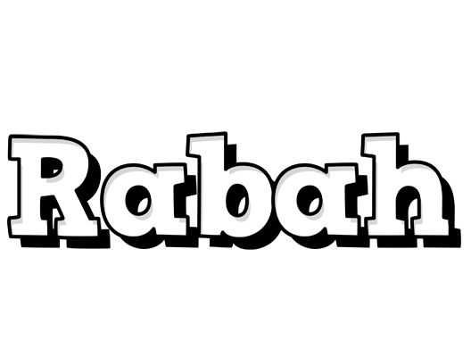 Rabah snowing logo