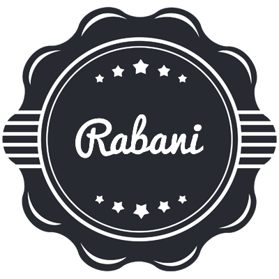 Rabani badge logo