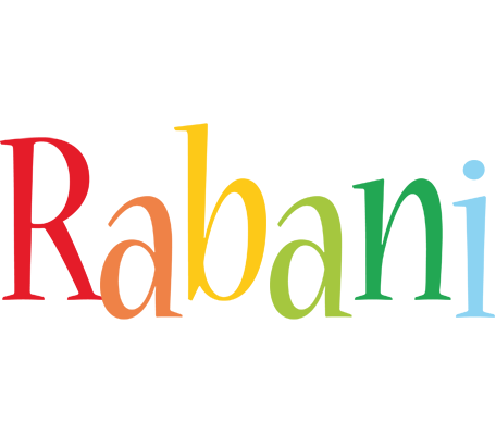 Rabani birthday logo