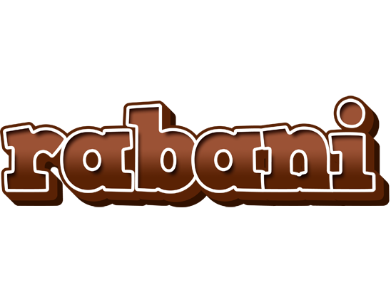 Rabani brownie logo