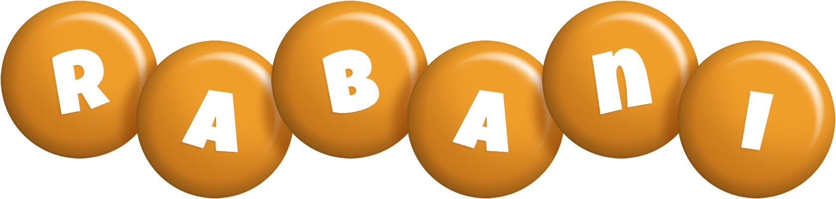 Rabani candy-orange logo